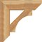 Ekena Millwork Westlake Slat Rough Sawn Bracket, Western Red Cedar, 6"W x 26"D x 26"H BKT06X26X26WTL06RWR - alternate 4